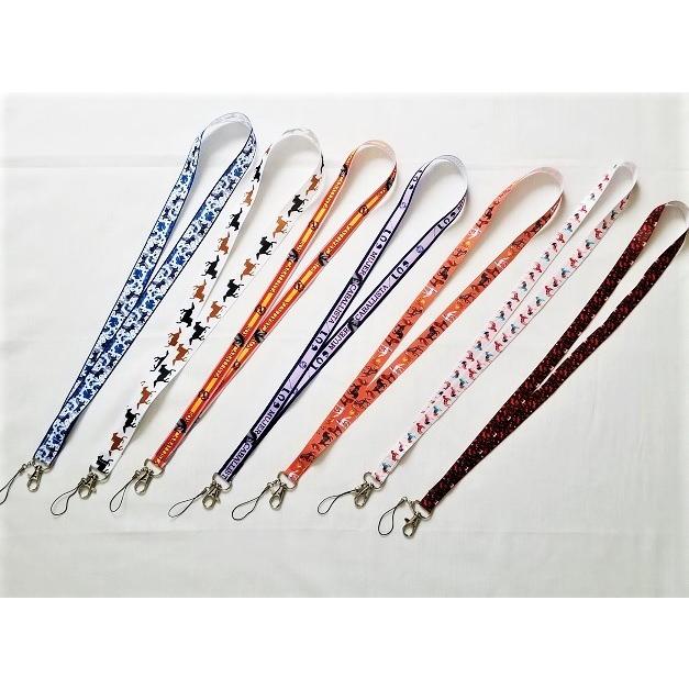 どれもかわいい!!　馬柄　ネックストラップ　　スマホホルダー　乗馬 |  | 01