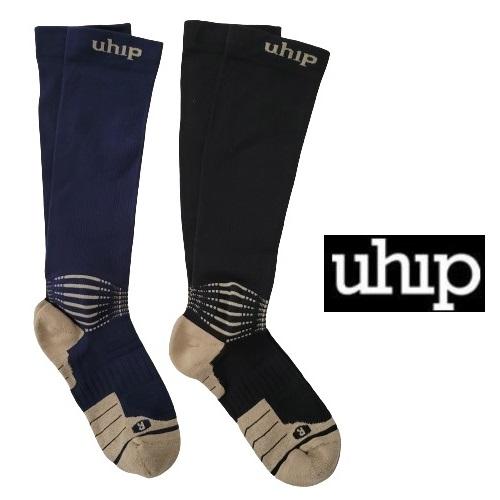 UHIP コンプレッション ライディングソックス 乗馬靴下 馬術 乗馬