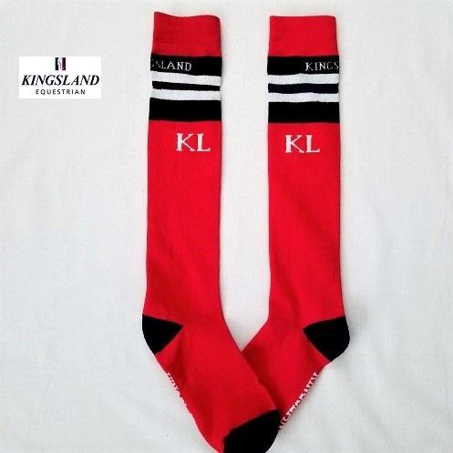 KINGSLAND 2足セット ライディングソックス 乗馬靴下 乗馬 馬術