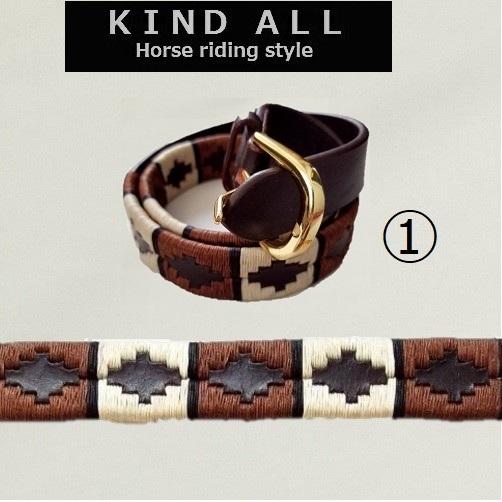 新色入荷 高品質本革ポロベルト 乗馬 馬術 : KIND ALL - 通販 - Yahoo