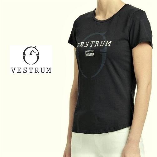 処分　VESTRUM ノックスビル ロゴ Tシャツ　レディース 乗馬　馬術 処分 VESTRUM ノックスビル ロゴ Tシャツ レディース 乗馬 馬術