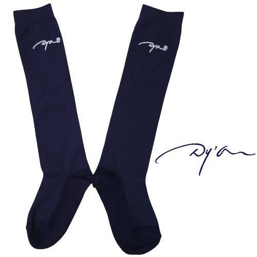 新品　HVPOLO　５足セット　ライディングソックス　靴下　乗馬用品　馬術 Dyon ディオン ネイビー ライディングソックス 乗馬靴下 乗馬