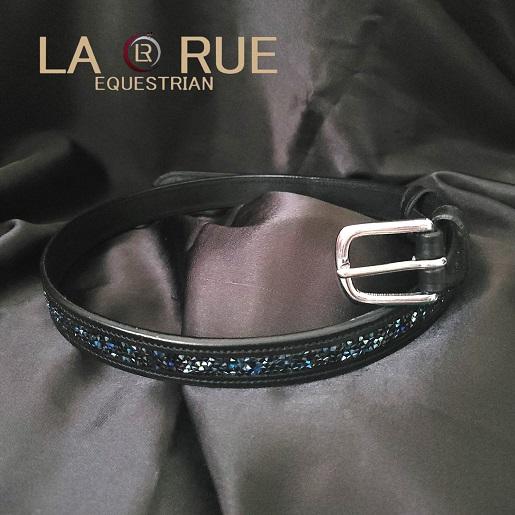 LA・RUE　ロックストーン　本革 レザーベルト 乗馬　馬術　乗馬用品 送料無料 LA・RUE ロックストーン 本革 レザーベルト 乗馬 馬術