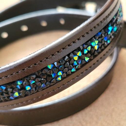 LA・RUE　ロックストーン　本革 レザーベルト 乗馬　馬術　乗馬用品 送料無料 LA・RUE ロックストーン 本革 レザーベルト 乗馬 馬術