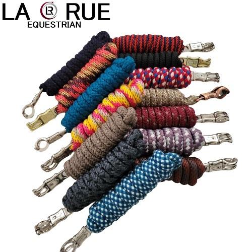LA RUE＞ リードロープ パニックフック 曳き手 引手 乗馬用品