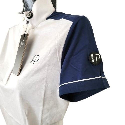 送料無料 HW 半袖 コンペティションシャツ ショーシャツ UVカット 乗馬