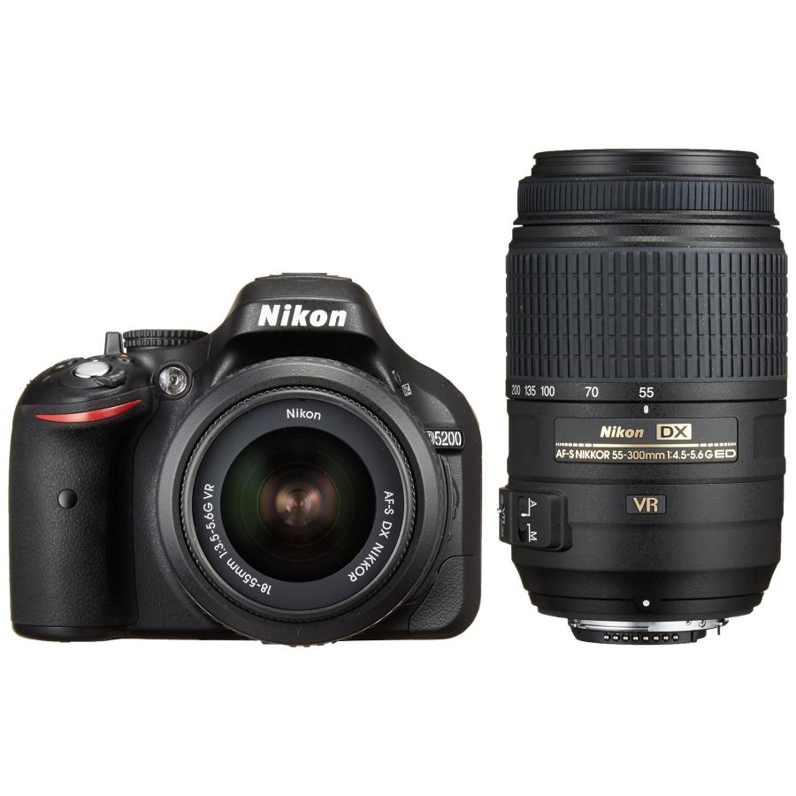 Nikon デジタル一眼レフカメラ D5200 ダブルズームキット AF-S DX