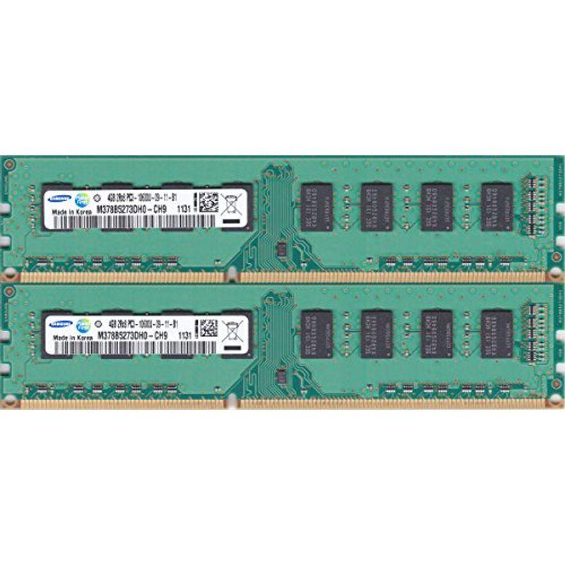 SAMSUNG PC3-10600U (DDR3-1333) 4GB x 2枚組 合計8GB 240ピン DIMM デスクトップパソコン用メ  :20220222180832-00276:KIND RETAIL - 通販 - Yahoo!ショッピング