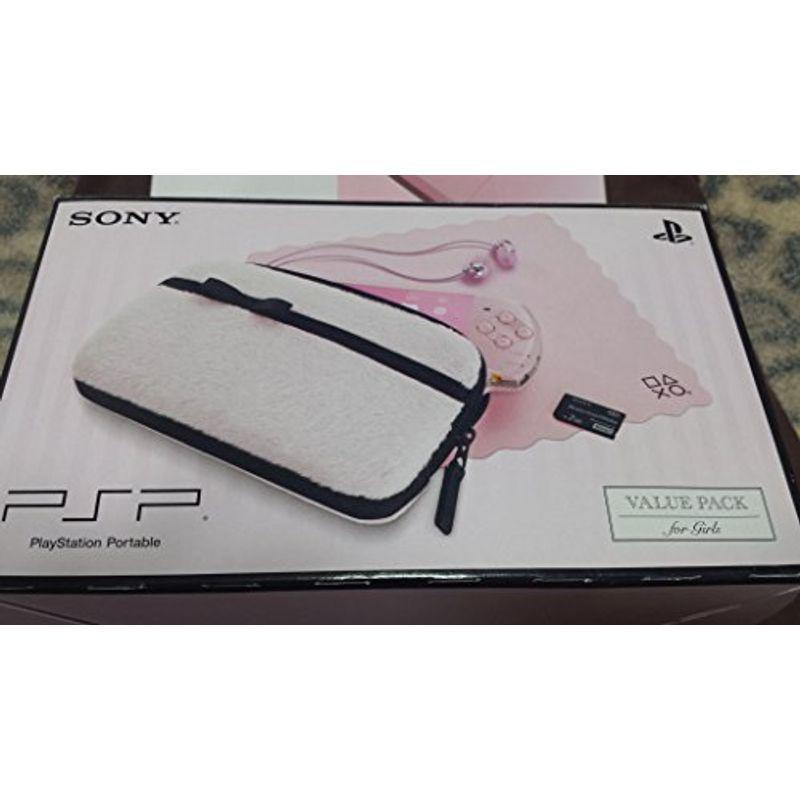 PSP「プレイステーション・ポータブル」 バリュー・パック for Girls(PSPJ-30019)メーカー生産終了