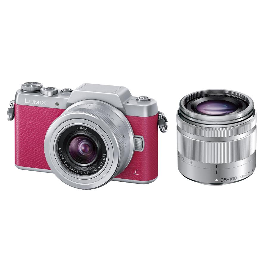 海外パナソニック ミラーレス一眼カメラ DMC-GF7ダブルズームレンズ