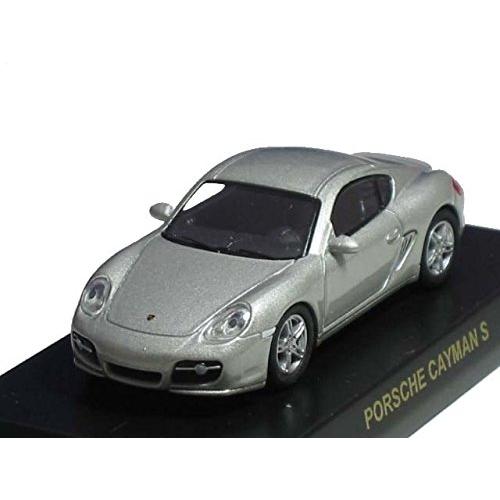京商 1/64 ポルシェ ミニカーコレクション3 ポルシェ ケイマンS 銀 