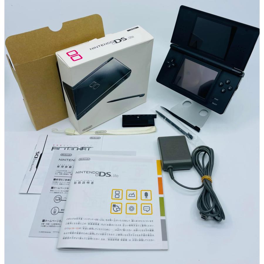 ニンテンドーDS Lite ライト ジェットブラック : 20230401233603-00338 