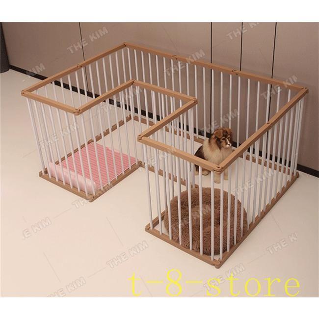 ペットサークル 犬 サークルケージ 小型 ペットフェンス ドア付き 犬ゲージゾンチー広い 屋内 脱走防止柵 屋外 取付け簡単 中型犬 省スペース 犬小屋 多頭飼い_9