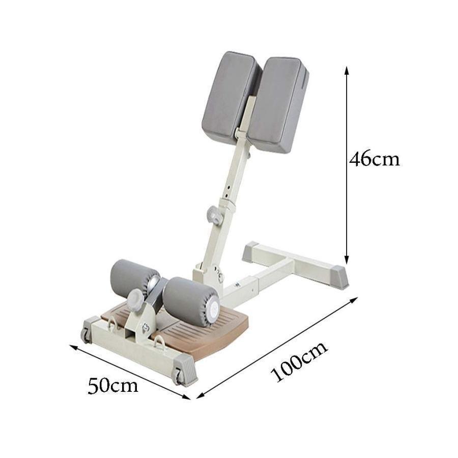 スクワットマシンシシースクワット腹筋スクワットマシンローマンチェア補助トレーニングフィットネス機器ゾンチーColor Gray Size 100*46*50cm 省スペース_6