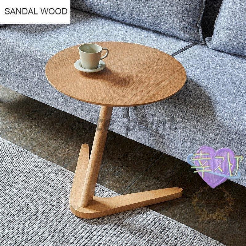 サイドテーブル 家具 コーヒーテーブル リビングテーブル 丸形 スタイリッシュゾンチーおしゃれ ソファテーブル ナチュラル 在宅 勤務 便利 快適 実用的 新生活_2