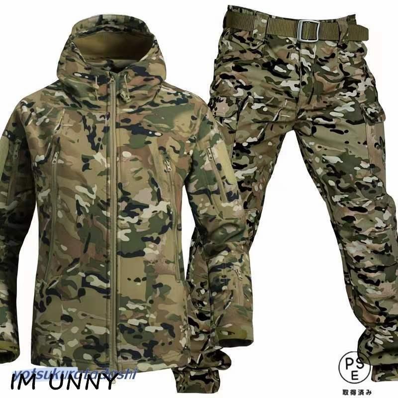 フィッシングスーツ 上下セット フィッシングウェア 防寒服アウター 男性用 メンズ用 防水 防風 耐寒 耐摩 防寒着 防寒ウェア_6