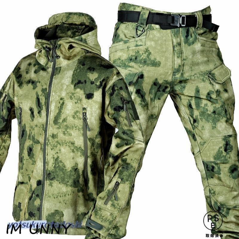 フィッシングスーツ 上下セット フィッシングウェア 防寒服アウター 男性用 メンズ用 防水 防風 耐寒 耐摩 防寒着 防寒ウェア_8