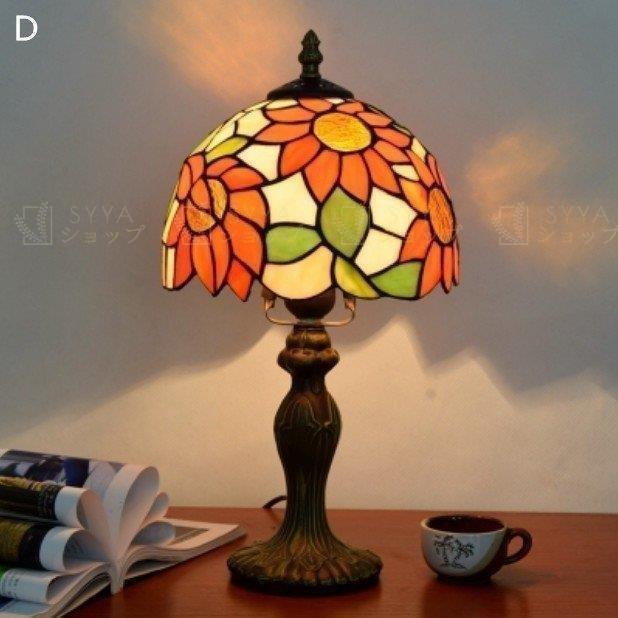 テーブルライト卓上照明照明照明器具卓上ライトスタンドライトインテリアゾンチー北欧間接照明ステンドグラスおしゃれモダンデスクライト書斎寝室 省エネ_4