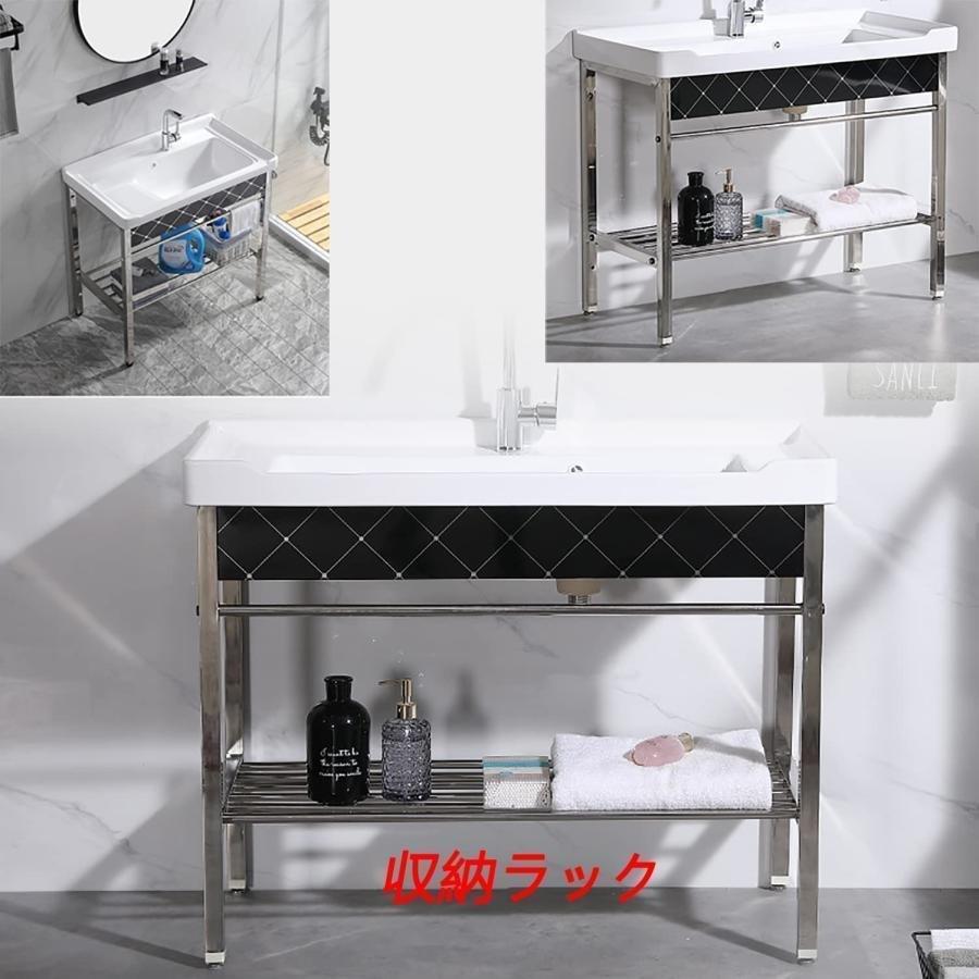 流し台キッチンシンクガーデンシンクセラミックシンクフリースタンディングシンク株式会社錦洗濯板付簡易流し台置き場付き簡単取付家庭用屋内屋外セラミック洗_6