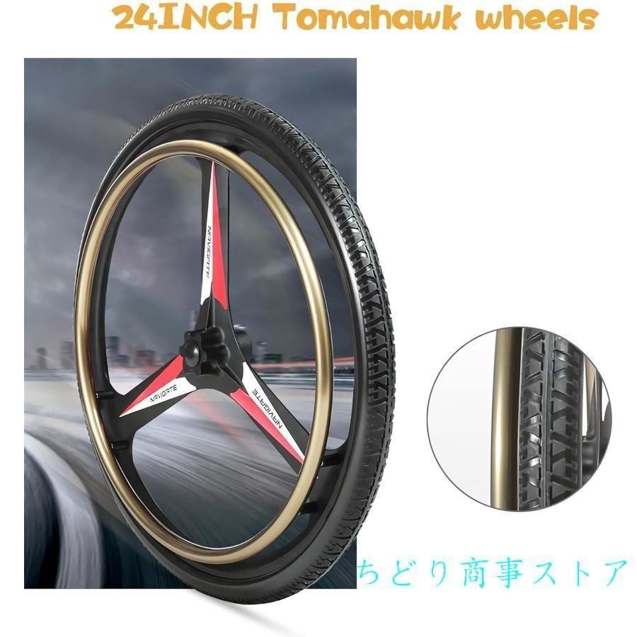 軽量折りたたみ車いす、スイングアウェイフットレストとフリップバックアーム＆アンチチップホイール付きスポーツトランスポート車いす、大人用、300ポンド重量の画像