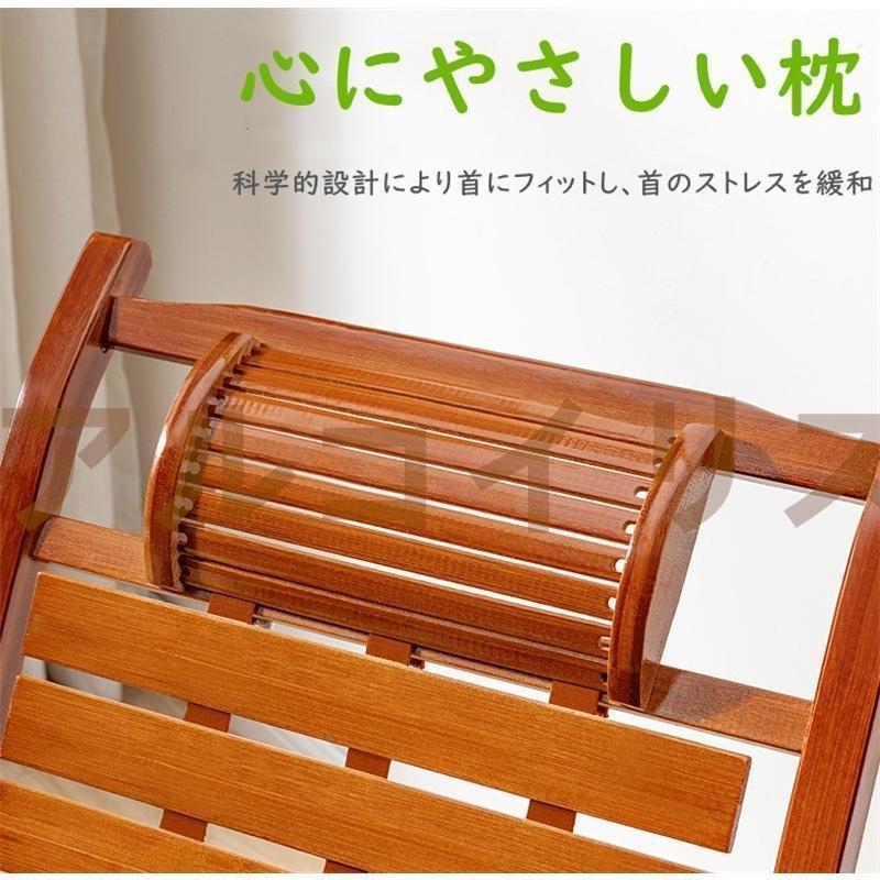 昼休み用のパイプ椅子 ロッキングチェア木製ロッキングチェア レジャー椅子ゾンチーバルコニー椅子 多機能ロッキ 折りたたみ式リクライニングチェア おしゃれ_7