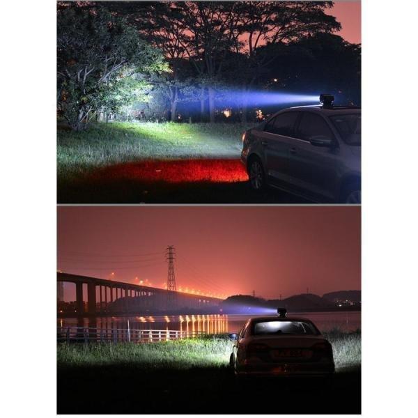 サーチライト 船 LED スポットライト 60W自動車、ヨットLEDリモート