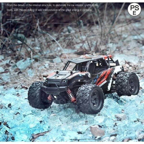 RCカー オフロード 1/18 ラジコンカー 4WD 2.4GHz高速30km/h リモコンおもちゃ 初心者向け ギフト 株式会社錦こどもの日 アウトドア 旅行_3