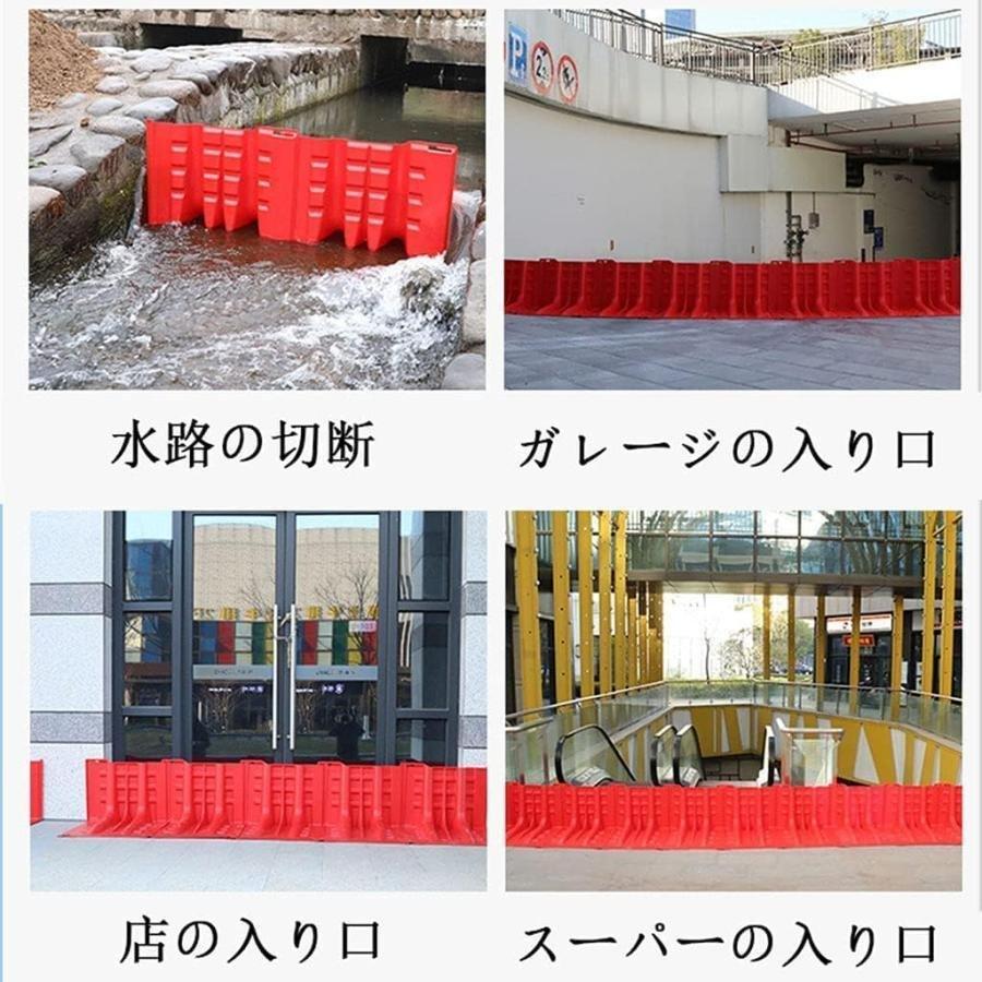 水害対策 樹脂製止水板 ABS複合材料 幅70.5×高さ52.8×奥行68cm 小型軽量タイプ 防水パネル アジア地域向けタイプ 錦浸水 洪水 大水 台風 豪雨 水害対策_6