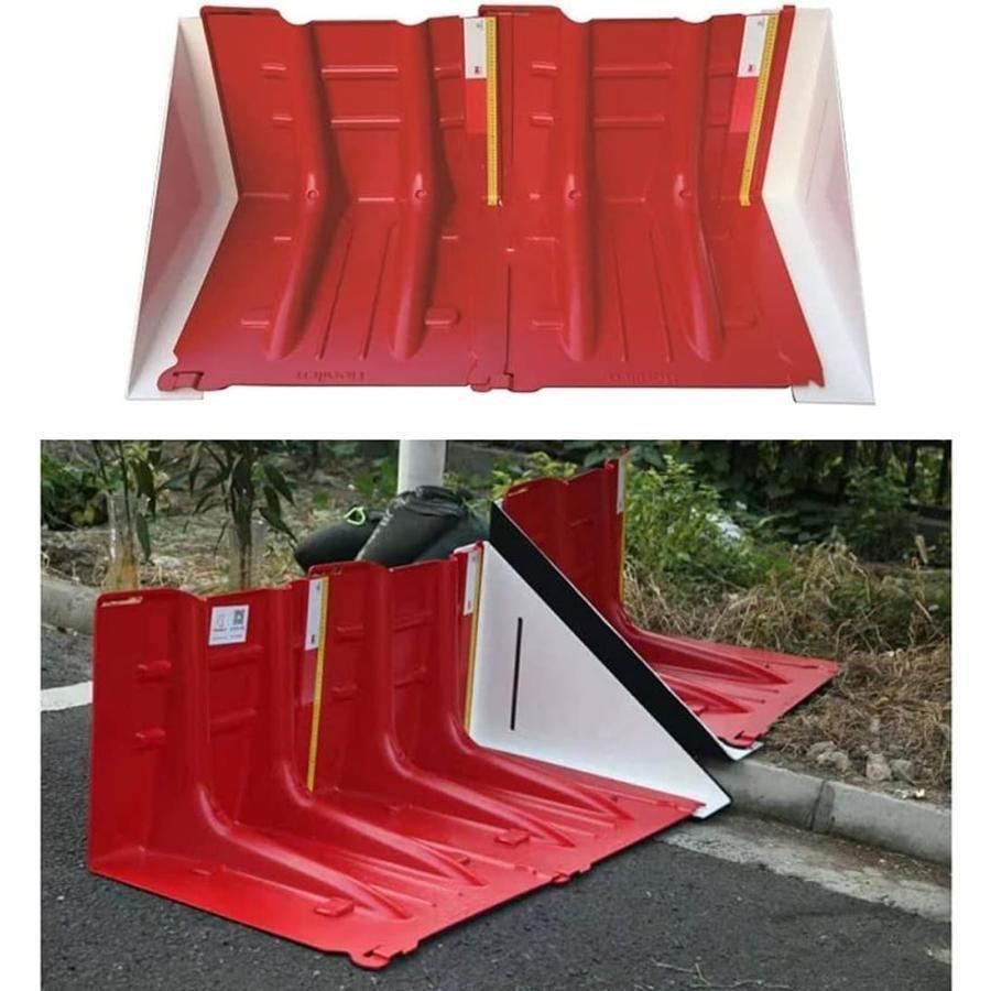 水害対策 樹脂製止水板 ABS複合材料 幅70.5×高さ52.8×奥行68cm 小型軽量タイプ 防水パネル アジア地域向けタイプ 錦浸水 洪水 大水 台風 豪雨 水害対策_7