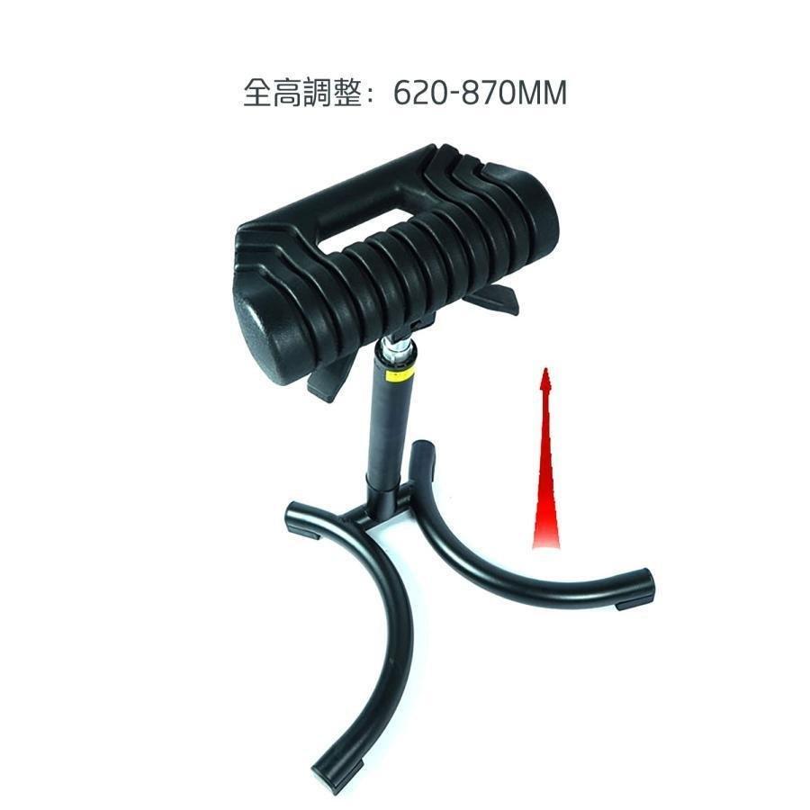 昇降 チェア スタンディングデスク姿勢チェア 62-87cm昇降機能付き 滑り止めのボトムパッド付き コンパクト 人間工学に基づいた傾斜チェア 立ち仕事 腰痛対策 バ_4