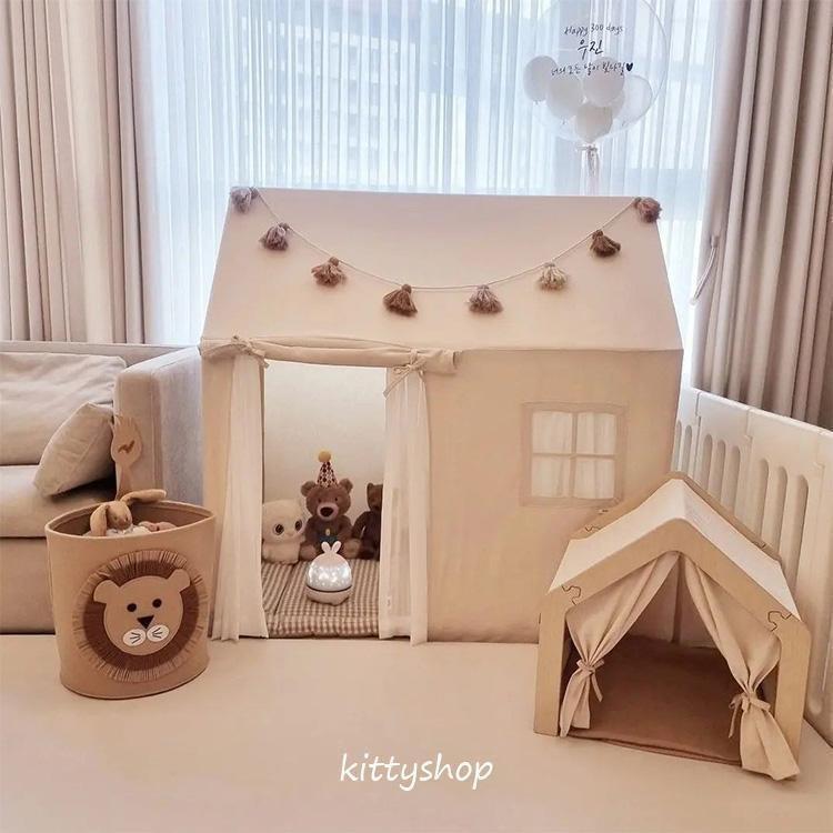 2024新発売!キッズテント 子供テント 子供部屋 シンプル おもちゃ プリンセステント ままごと テント お誕生日プレゼント クリスマス プレイハウス 室内_11