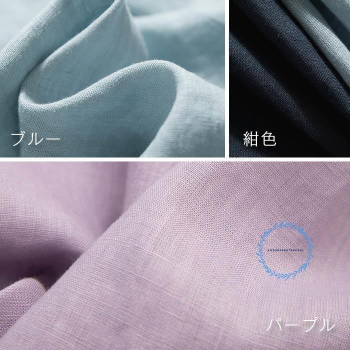 リネン100% フレア ワンピース 春 夏 aライン ワンピース 麻 半袖 フレアワンピース ロング aラインワンピース ウエストリボン付き クルーネック ゆったり リネ_4