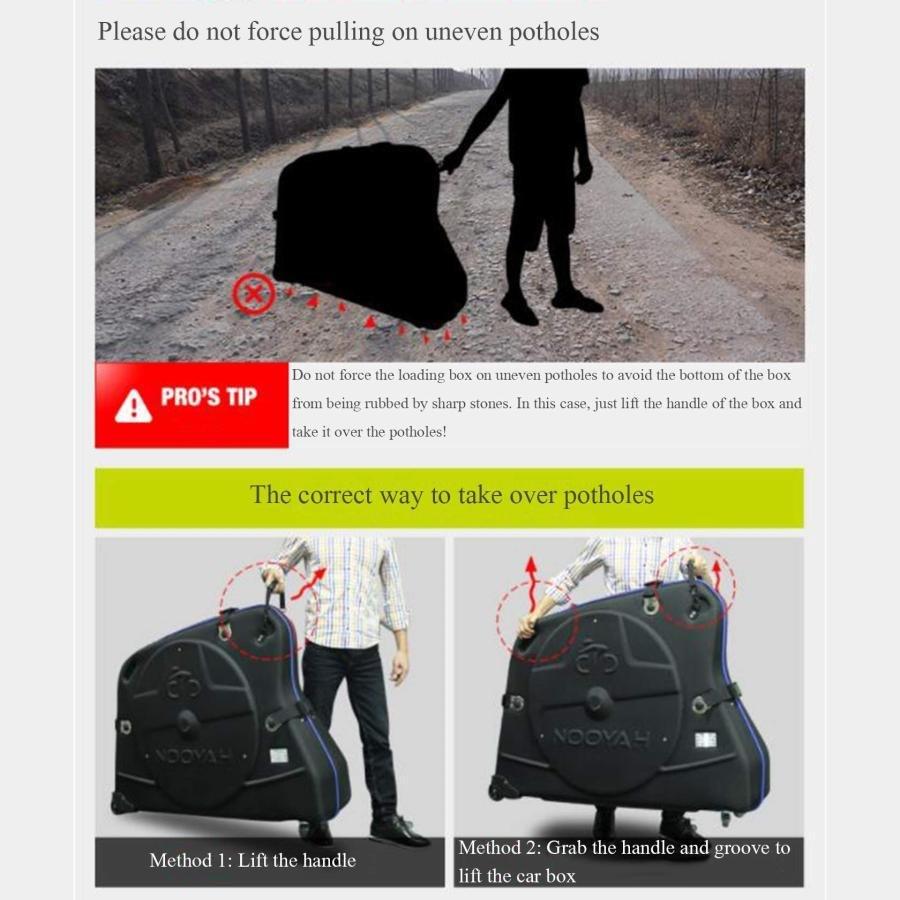 自転車自転車航空便トラベルハードケースボックスバッグ 株式会社錦往復トランジションバイクトラベルケース輸送機器_1