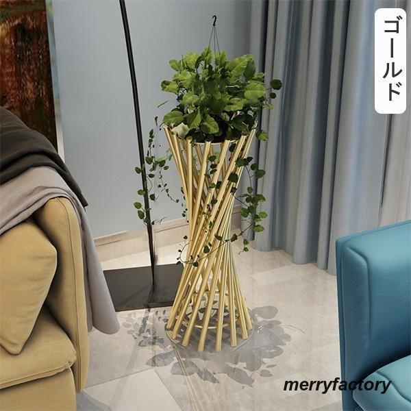 フラワースタンド 北欧 個性 おしゃれ ラック 棚 ガーデン 園芸 植物棚 花棚 室内 玄関 台 観葉植物 高さ70CM　高さ90CM ブラック ゴルード_7