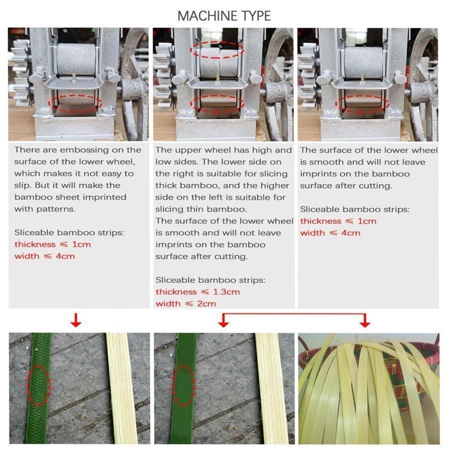 竹細工 道具 竹割り器、竹人工、竹制工具、竹割り器、竹細工道具、竹スプリッターツール、竹剥ぎ機、竹割機、竹ストリップレイヤーマシン、竹破砕機、編み手作業_13
