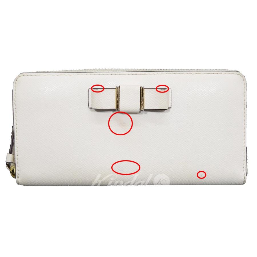 COACH（コーチ） ダルシーサフィアーノリボン長財布 F51668 アイボリー 