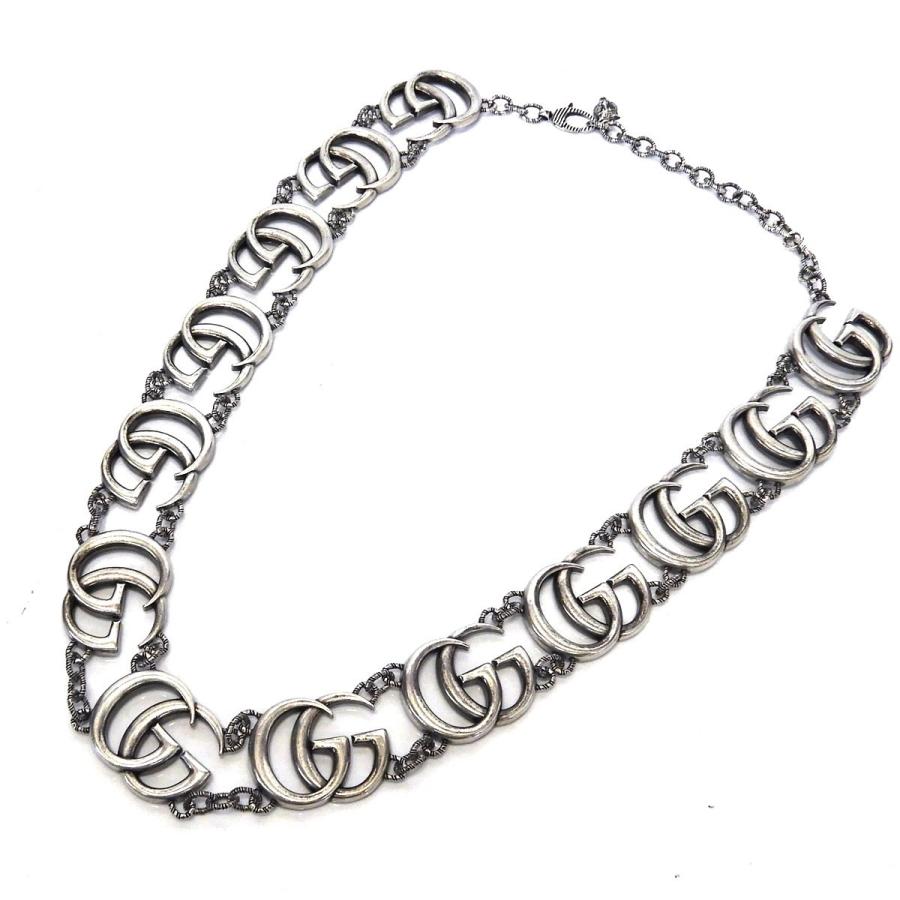 豪奢な Gucci Ggマーモント13リンクネックレス シルバー Gucci 渋谷店
