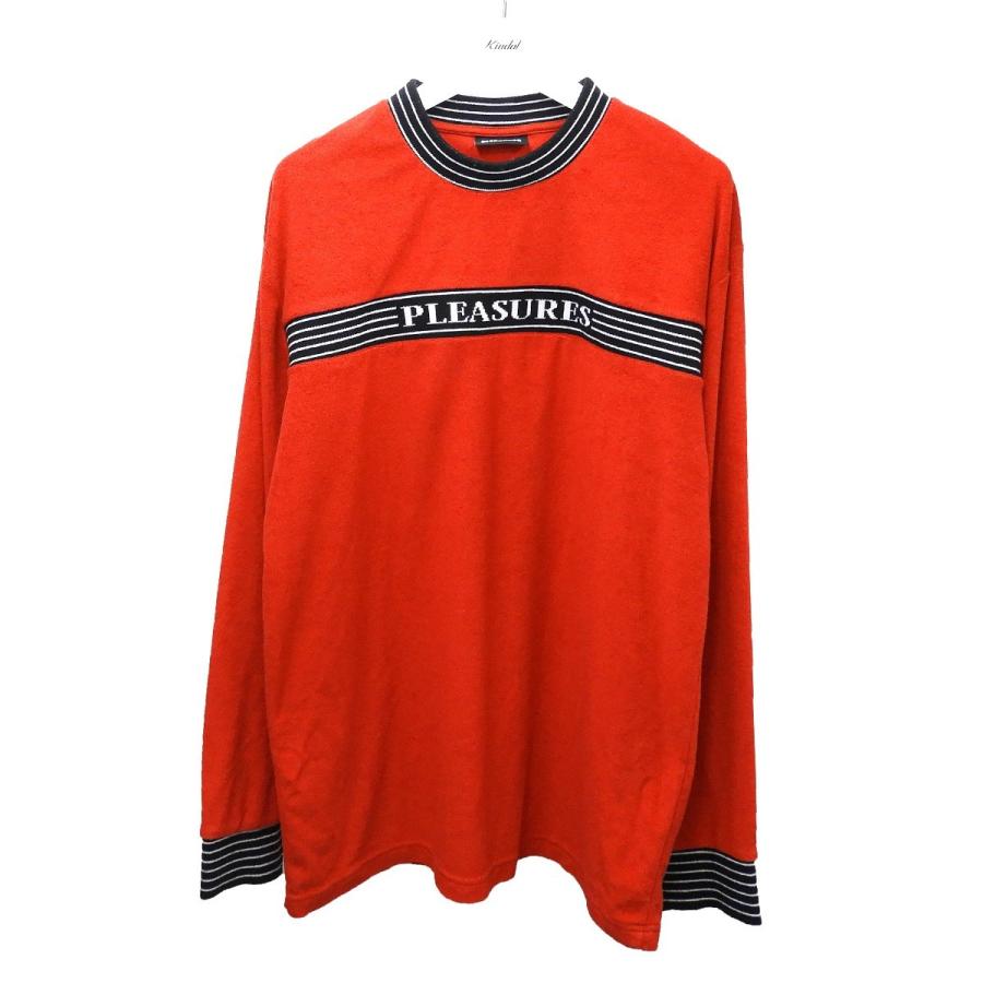11月23日値下 Pleasures 長袖パイル地tシャツ レッド サイズ Xl 渋谷店 ブランド古着カインドオル 通販 Yahoo ショッピング