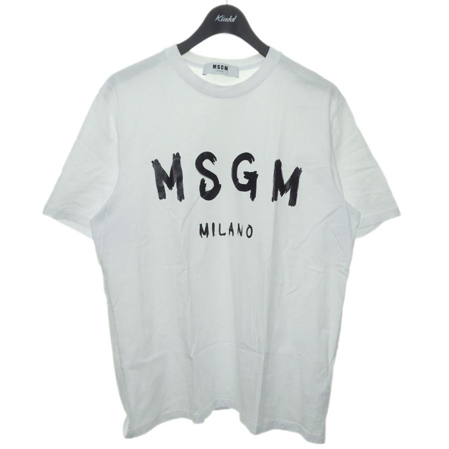 Msgm ロゴtシャツ ホワイト サイズ M 渋谷店 ブランド古着カインドオル 通販 Yahoo ショッピング