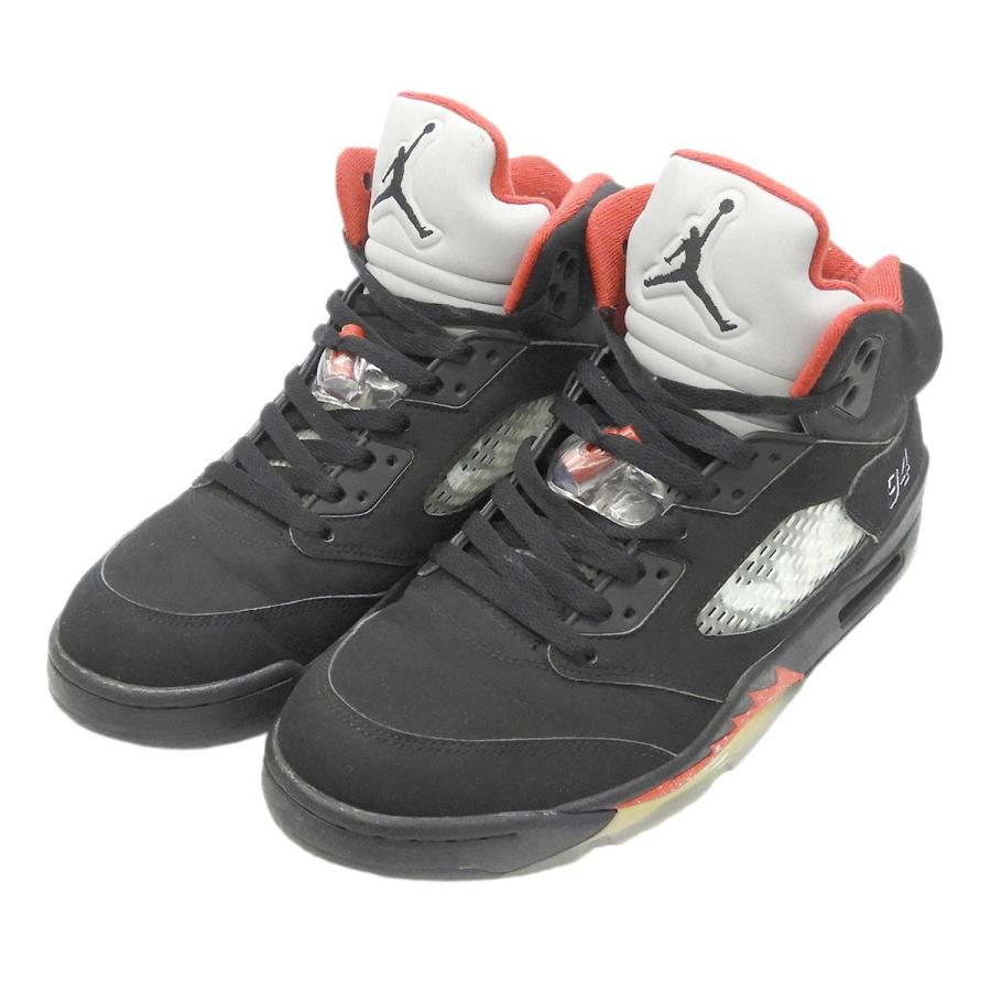即発送可能 Supreme Nike Air Jordan 5 Retro エアジョーダン スニーカー ブラック サイズ 28cm 渋谷店 ブランド古着カインドオル 通販 Yahoo ショッピング 豪華 Www Skylanceronline Com