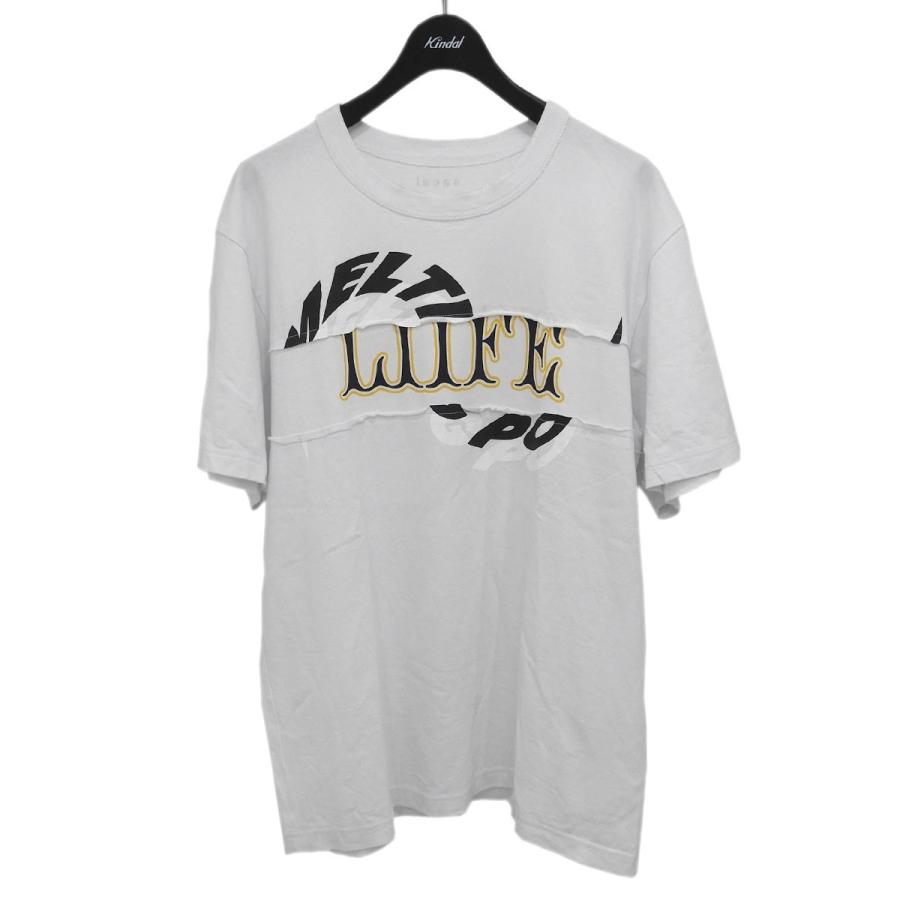 sacai 【値下げ】sacai 2021SS 再構築Tシャツ ホワイト サイズ：5 
