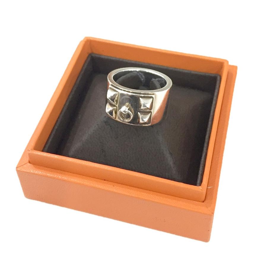 最安値 Hermes Mens R エルメス コリエドシアンリング 渋谷店 サイズ 56 16号 シルバー メンズアクセサリー Pharmapathway Com