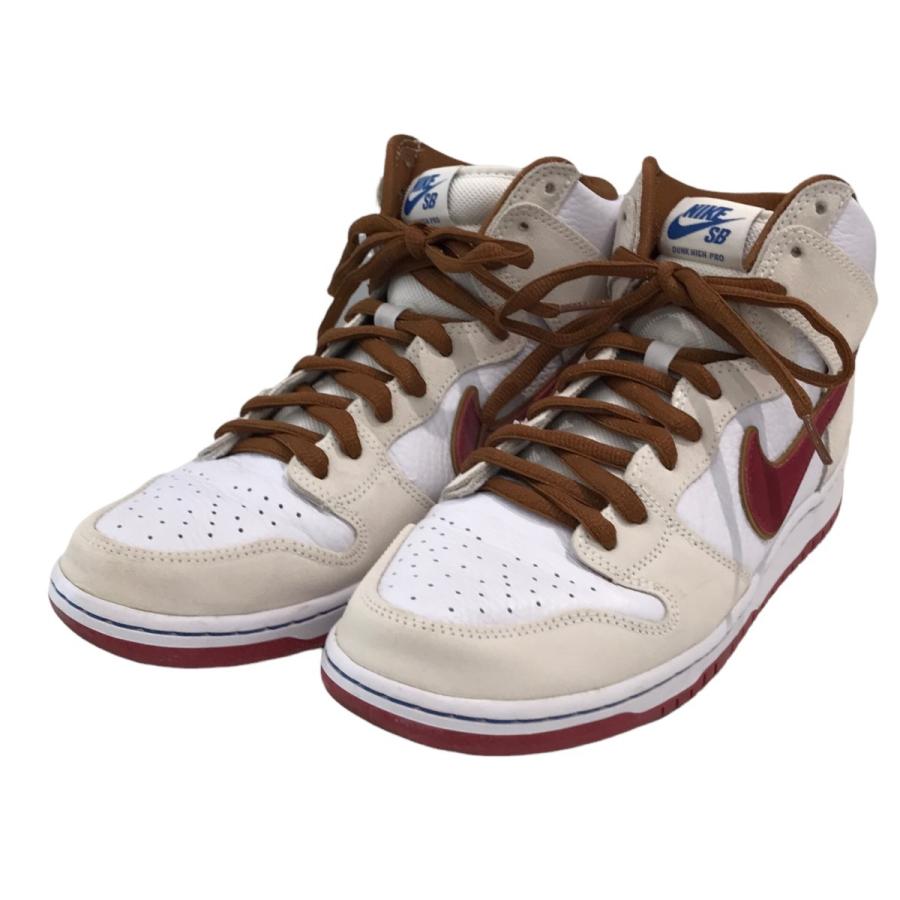 値下げ】NIKE 「DUNK HIGH PRO SAIL／TEAM CRIMSON」ハイカット 