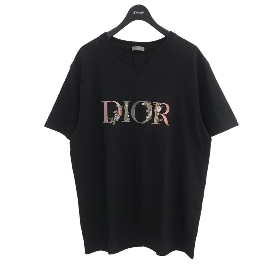 Dior 2021SS「Oversized Flowers Tee」フラワーロゴTシャツ Dior 2021SS「Oversized Flowers Tee」フラワーロゴTシャツ