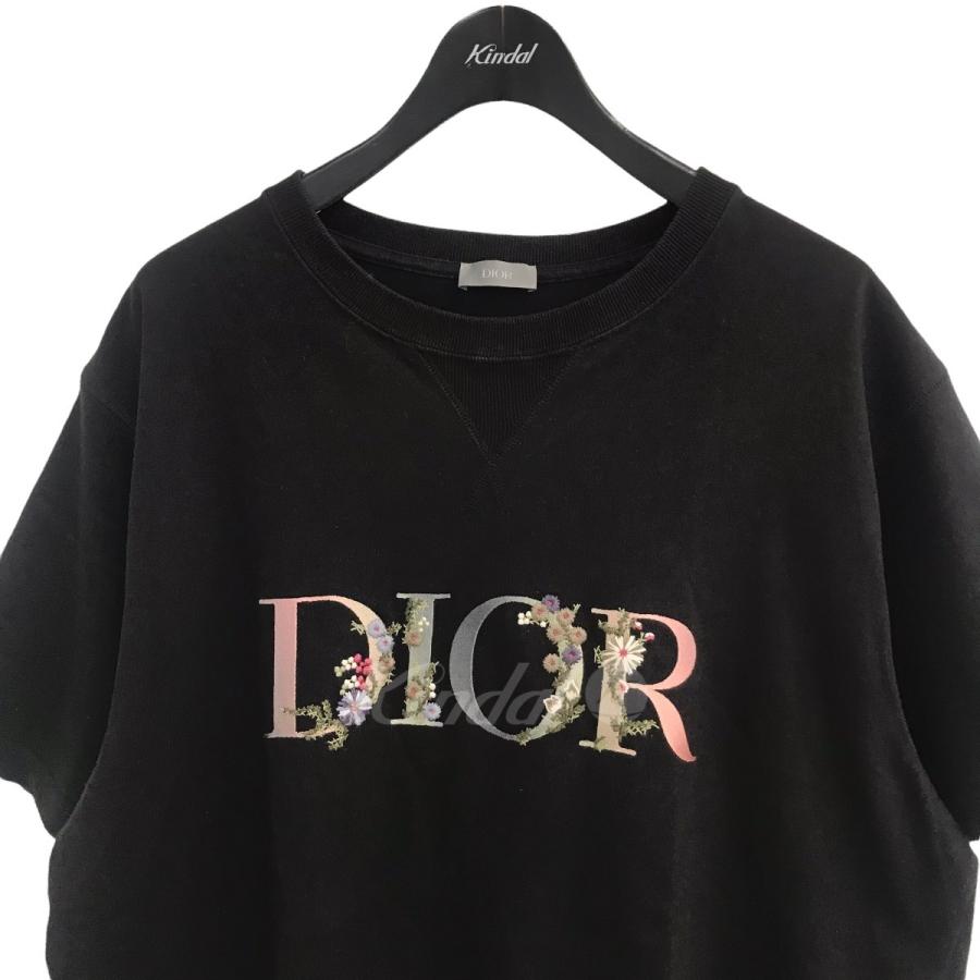 Dior 2021SS「Oversized Flowers Tee」フラワーロゴTシャツ Dior 2021SS「Oversized Flowers Tee」フラワーロゴTシャツ
