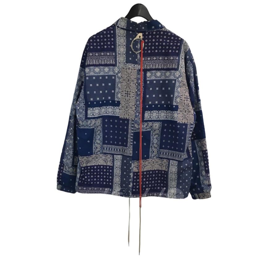 値下げ】MINDSEEKER バンダナコーチジャケット ブルー サイズ：L (EC  