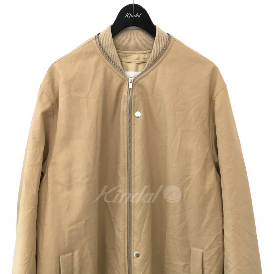 値下げ】JIL SANDER 2021AW ロングボンバージャケットコート ベージュ 