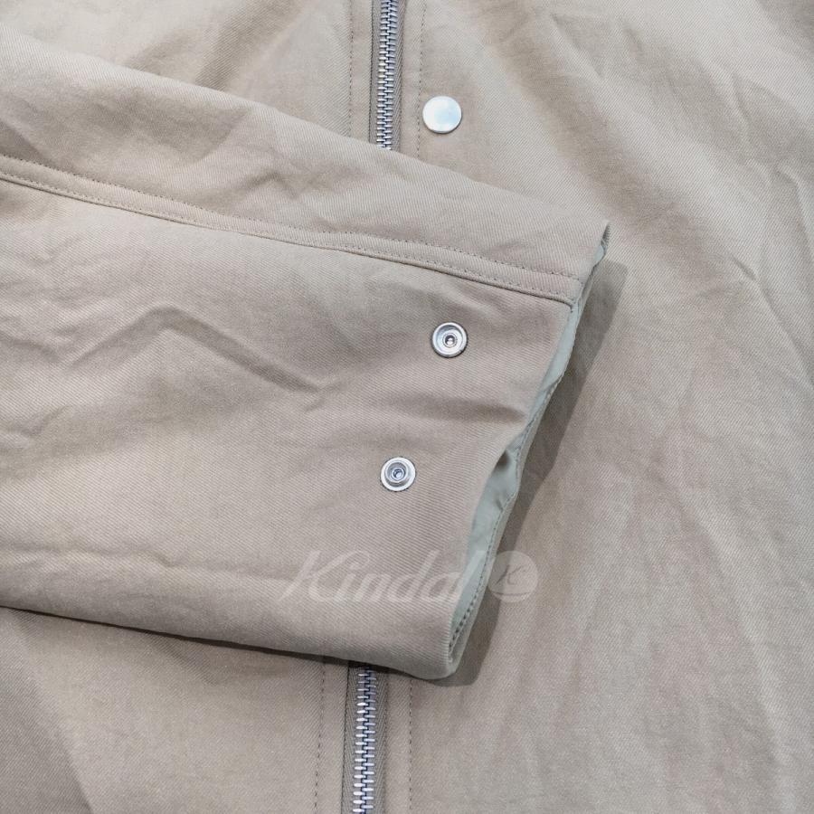値下げ】JIL SANDER 2021AW ロングボンバージャケットコート ベージュ 