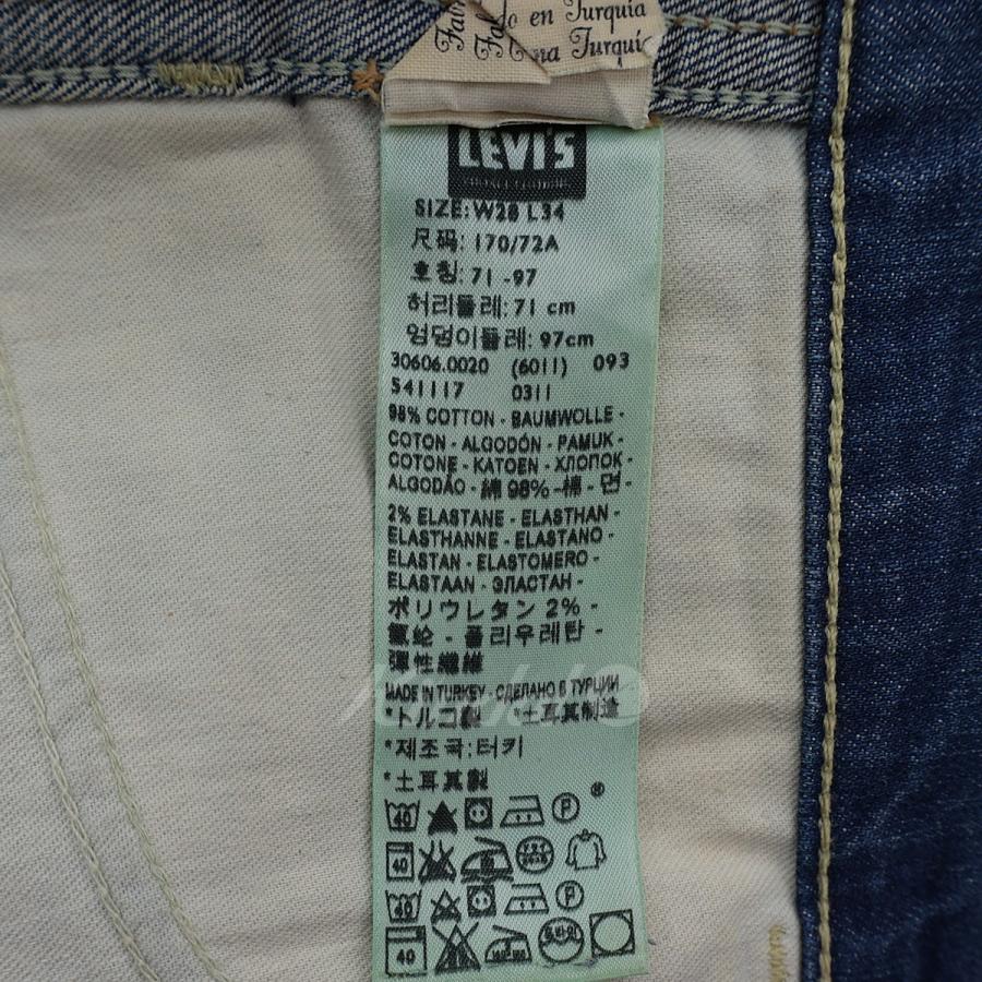 【値下げ】LEVIS VINTAGE CLOTHING 606　カットオフデニムパンツ　30606-0020 インディゴ サイズ：28 (明石店)｜kindal｜09