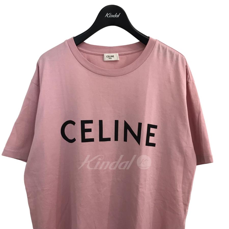 値下げ】CELINE 「ルーズ Tシャツ ／ コットンジャージー」ロゴ